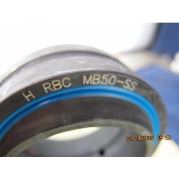 MB50-SS RBC Spherical Double Sealed Plain Bearing 50x75x35 [B7BB] #2 image