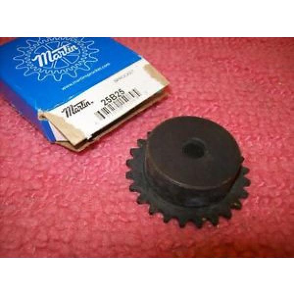New MARTIN 25B25 Sproket #25 ROLLER Chain 25 Tooth .3750&#034; Plain Bore, Free ship! #1 image
