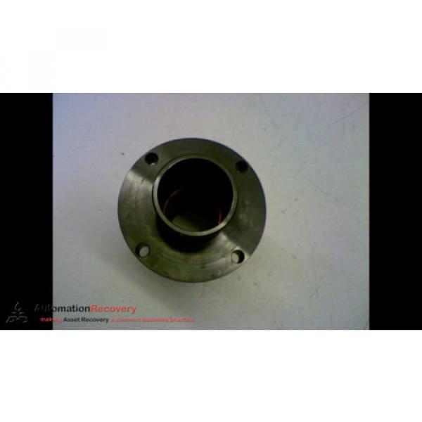 UNKNOWN BRG-18 ROUND FLANGE MOUNT DOUBLE LINEAR PLAIN BEARING LENGTH:, N #161403 #2 image