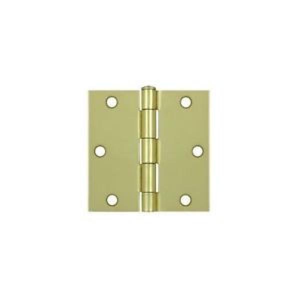 Deltana S35U-R 3.5&#034; x 3.5&#034; Square Corner Plain Bearing Mortise Hinge - Pair #1 image