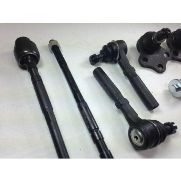 8 Pc Kit Ball Joint Assembly Tie Rod End Sway Bar Link Lifetime Warranty #5 image