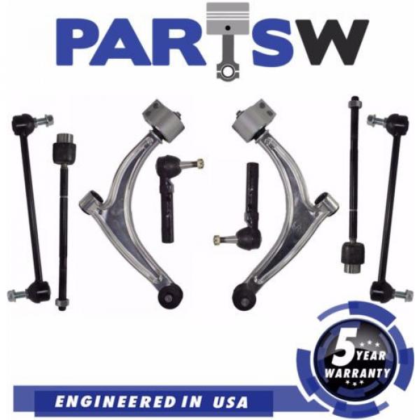 8 Pc Front Suspension Kit Control Arm for 2004-2012 Chevy Malibu Pontiac G6 Aura #1 image