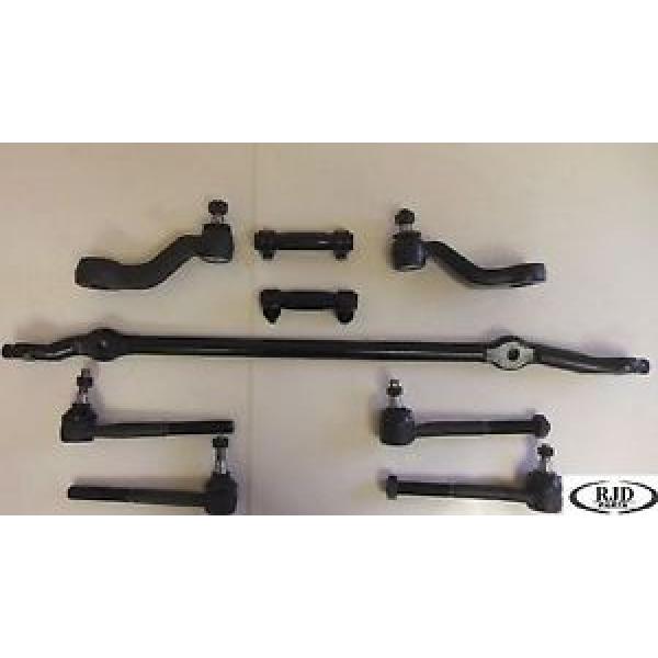 Center Link Adjusting Sleeves Tie Rod Ends Pitman &amp; Idler Arm Kit #1 image