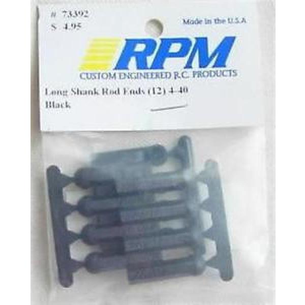 RPM Long Shank Rod Ends (Black) #1 image