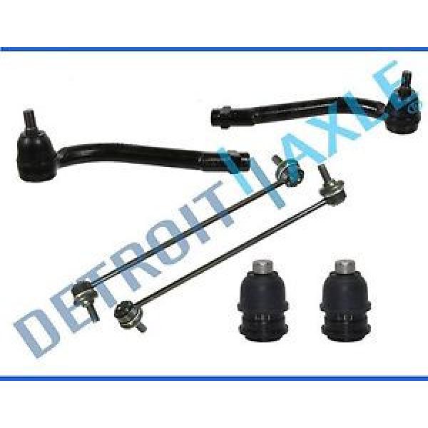 6pc Complete Front Suspension Kit Tie Rods Ball Joints Sway Bar End Link #1 image