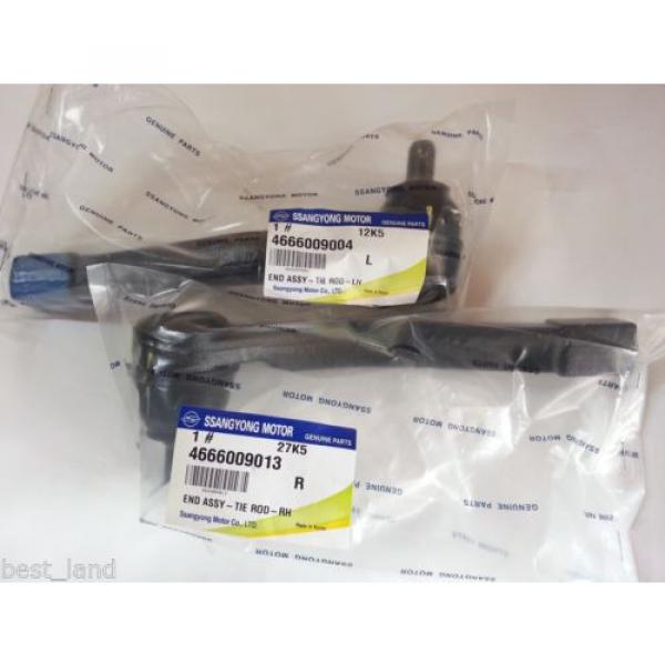 Genuine Tie Rod End-LH&amp;RH:2p SsangYong REXTON, KYRON,ACTYON,A-SPORTS #4666009004 #1 image