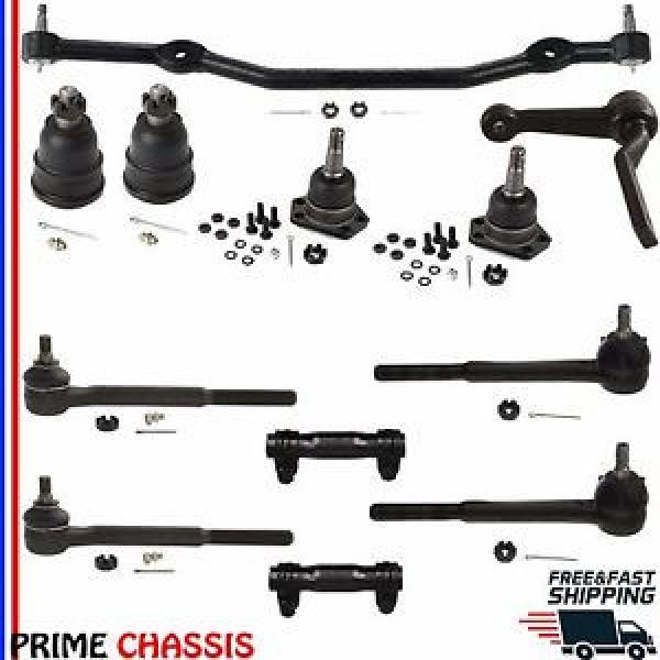 12 PC Kit Center Link Tie Rod Ends Idler Arm Ball Joints Chevelle Special 71-72 #1 image