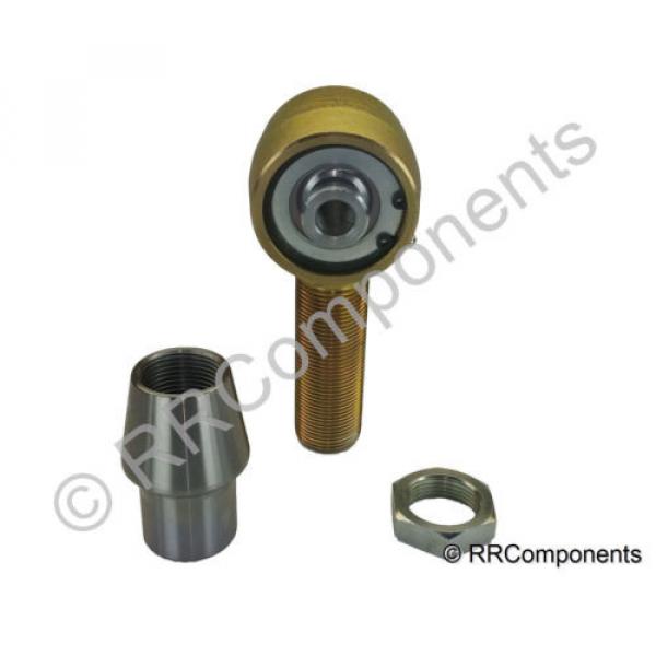 4-Link 1-1/4&#034; x 9/16 Bore Chromoly Rod Ends, Heim Joints(Fits 2&#034; x.250 Tube)Rock #4 image