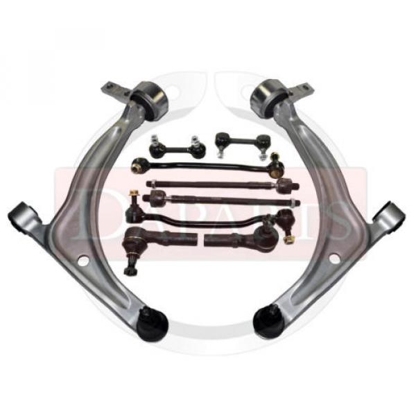 New Front Rear Suspension Steering Kit Control Arms Sway Bar Links Tie Rods Ends #1 image