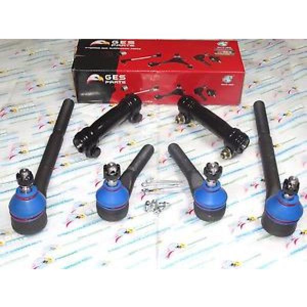 2WD S10 Blazer Jimmy 6PCS Steering Tie Rod Ends Sleeves Kit ES3379 ES3380 ES2004 #1 image