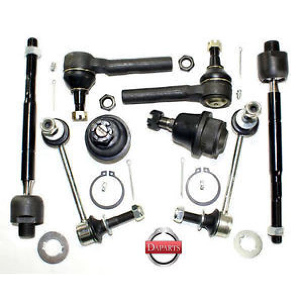 Parts Suspension Inner Outer Tie Rods Ends Stabilizer Bar Link Lower Ball Joints #1 image