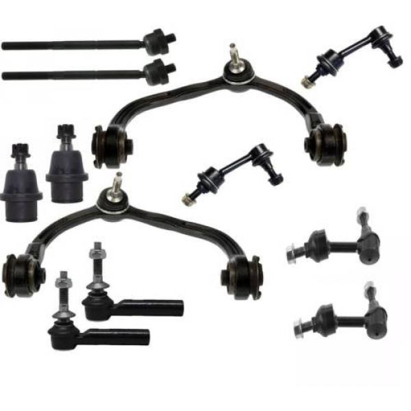 12Pc Suspension Kit for Expedition and Navigator Tie Rod Ends Sway Bar End Links #2 image