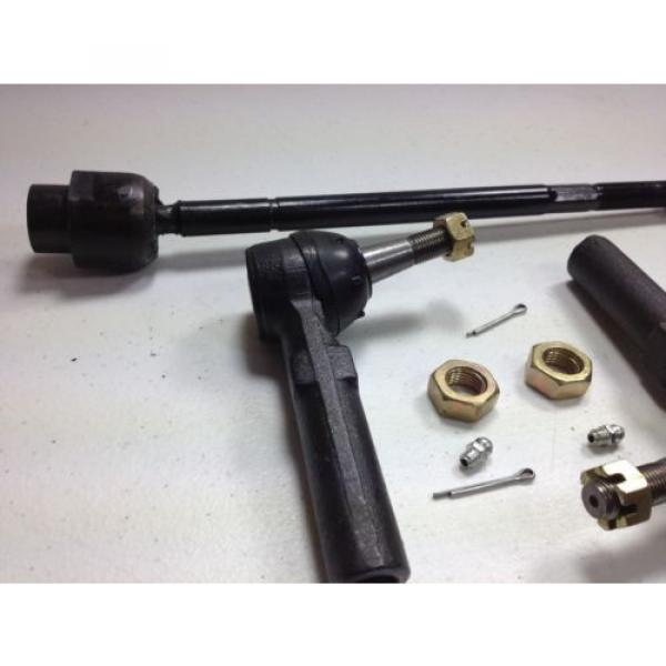 4 Piece Kit 2 Inner And 2 Outer Tie Rod Ends 1 Year Warranty #3 image