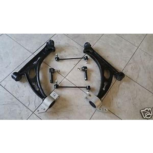 VW CADDY 04&gt;&gt;TWO FRONT LOWER WISHBONES ARMS / TWO LINKS+TWO TRACK ROD ENDS #1 image