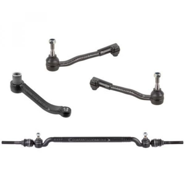 Brand New Center Drag Link Idler Arm &amp; Outer Tie Rod End Kit For BMW E39 540 M5 #1 image