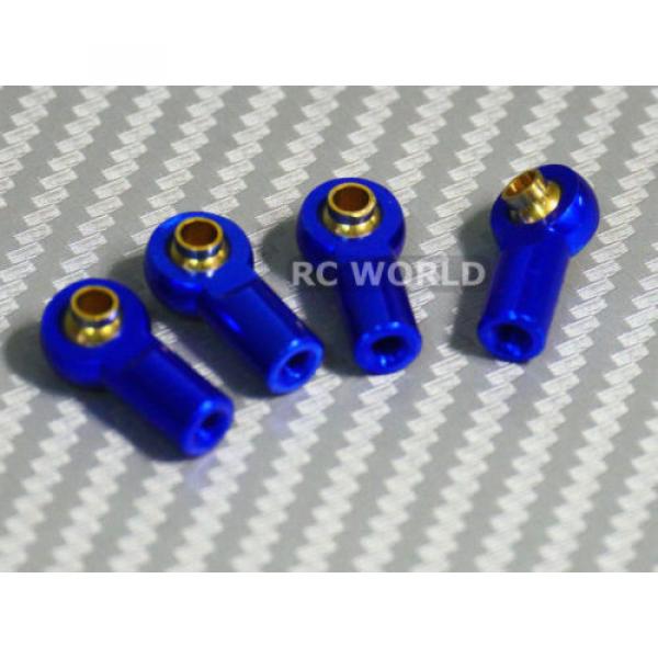 M3 METAL ROD ENDS For Aluminum Link Ends   BLUE (4PCS) #1 image