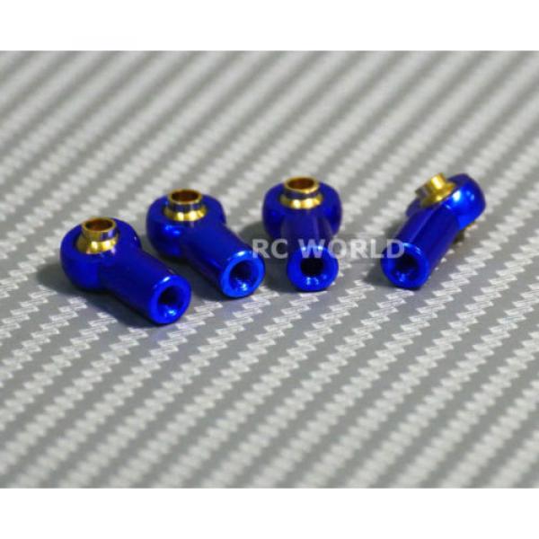 M3 METAL ROD ENDS For Aluminum Link Ends   BLUE (4PCS) #3 image