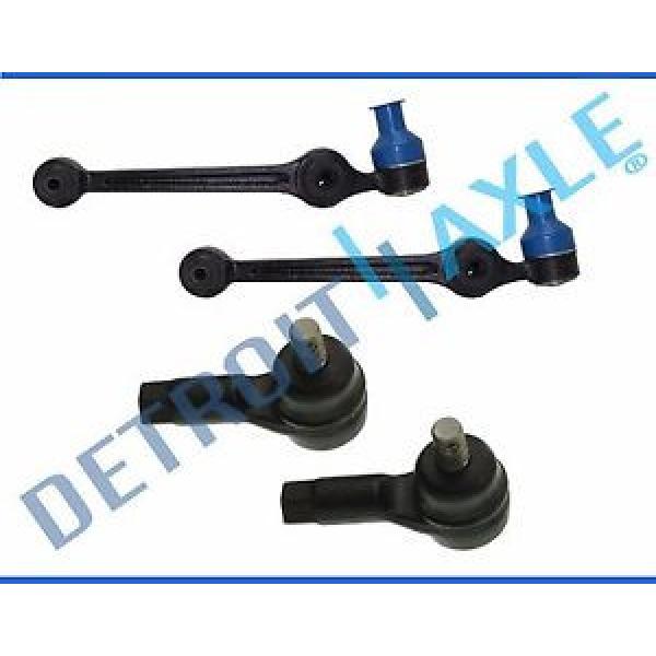 NEW 4-Pc. Set Front Outer Tie Rod Ends / Front Lower Control Arms - Ford Festiva #1 image