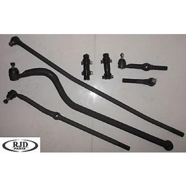 Fits RAM 2 Drag Links 2 Tie Rod Ends 2 Adjusting Sleeves 1 Center Link Kit 4WD #1 image