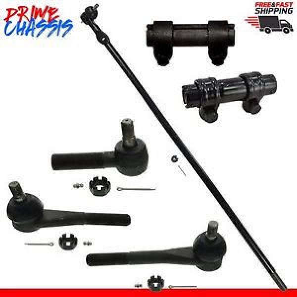 6 PC Kit Center Link Tie Rod End Sleeves Chevrolet K10 Blazer K20 All 4WD 76-80 #1 image