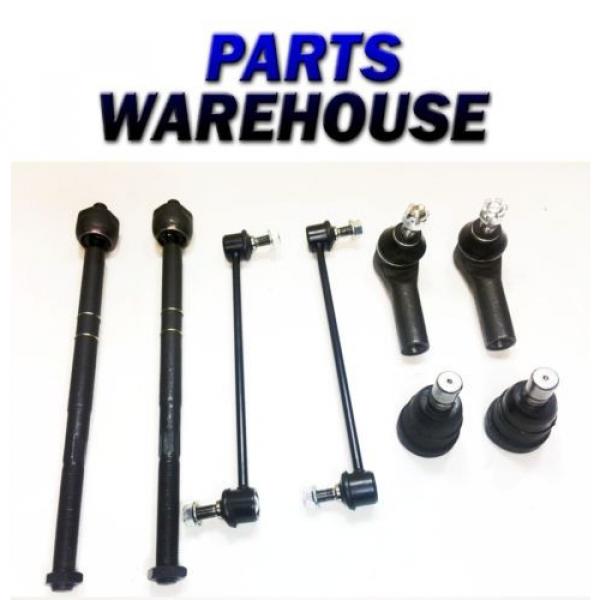 8 Pc Ball Joint Tie Rod End Sway Bar Kit - Ford Escape/Mazda Tribute 1 Year Wrty #1 image