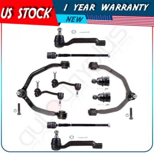 Tie Rod End Ball Joint Control Arm Kit Front Suspension For 93-97 Mercury Cougar #1 image