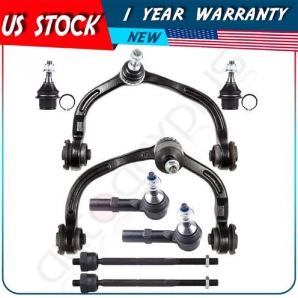 For 2003-2004 Ford Expedition Control Arm Ball Joint Tie Rod End 8pcs Suspension #1 image