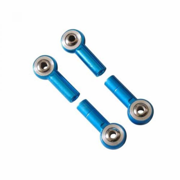 20 Blue Aluminum M3 Link Rod End Ball Joint CW CCW for 1/10 RC Car Crawler Buggy #4 image