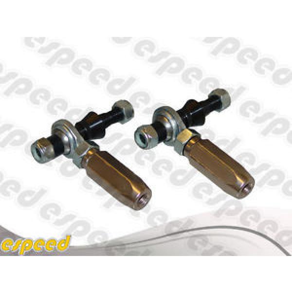 TCS FRONT ADJUSTABLE OUTER TIE ROD ENDS FOR NISSAN 95-98 240SX S14 #1 image