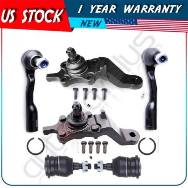 For 2000-2002 Toyota Tundra 6x New Suspension Front Ball Joints Tie Rod Ends #1 image