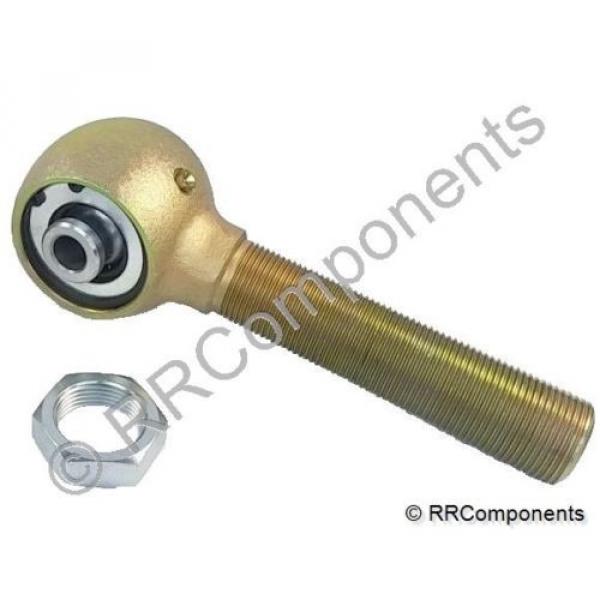 RH 1-1/4&#034; x 9/16 Bore x 5&#034; Long Shaft &amp; Jam Nut, Chromoly Rod Ends, Heim Joints #1 image