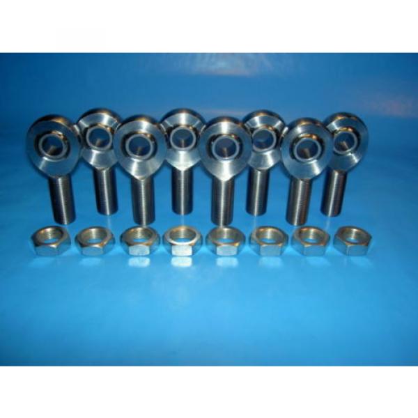 4-Link 5/8-18 x 5/8 Bore, Chromoly, Rod End / Heim Joint, With Jam Nuts #1 image