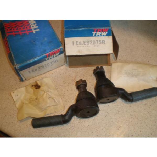 NOS 1976-1978 Dodge Plymouth Van  Tie Rod Ends ES2075 SET OF 2 USA MADE #1 image