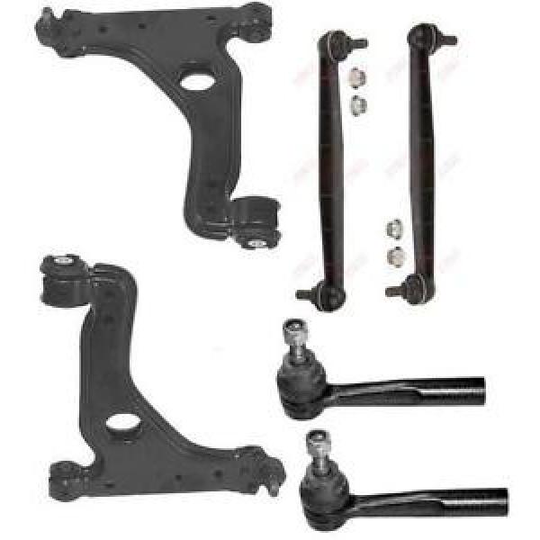 VAUXHALL ASTRA H FRONT LOWER WISHBONE ARMS TRACK ROD ENDS ANTI ROLL BAR LINKS X2 #1 image