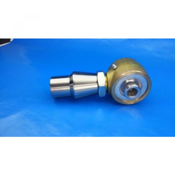 1-1/4&#034; x 9/16 Bore 4-Link Chromoly Rod Ends, Heims Joints (Fits2&#034;x.250 Tube)Flex #3 image