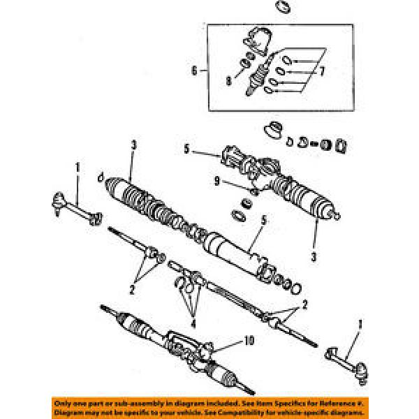 TOYOTA OEM Steering Gear-Outer Tie Rod End 4504619175 #1 image