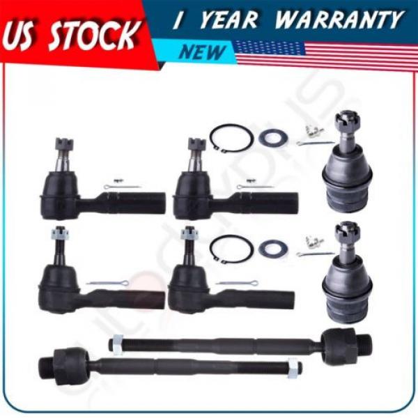 8 Suspension Ball Joint Inner &amp; Outer Tie Rod Ends for 2007-2009 Chrysler Aspen #1 image