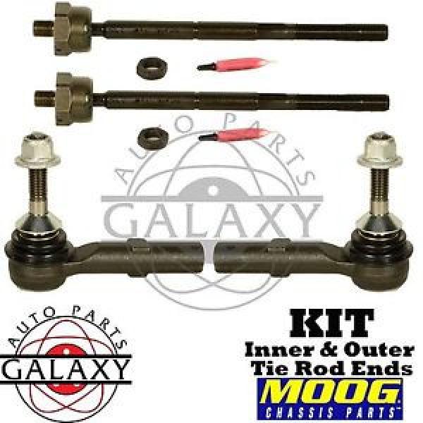 Moog New Front Inner &amp; Outer Tie Rod Ends For Navigator Expedition 2003-06 #1 image