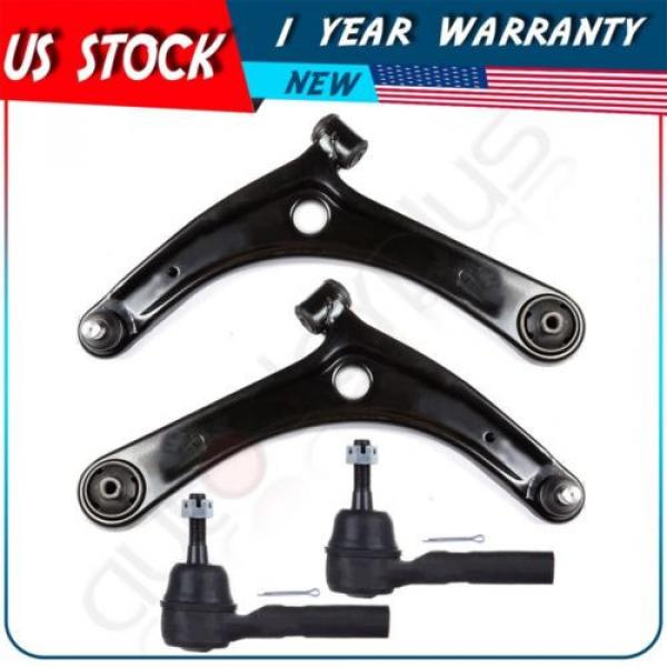 4 Pcs Suspension Ball Joint Control Arm Tie Rod Ends for 2007-2012 Dodge Caliber #1 image