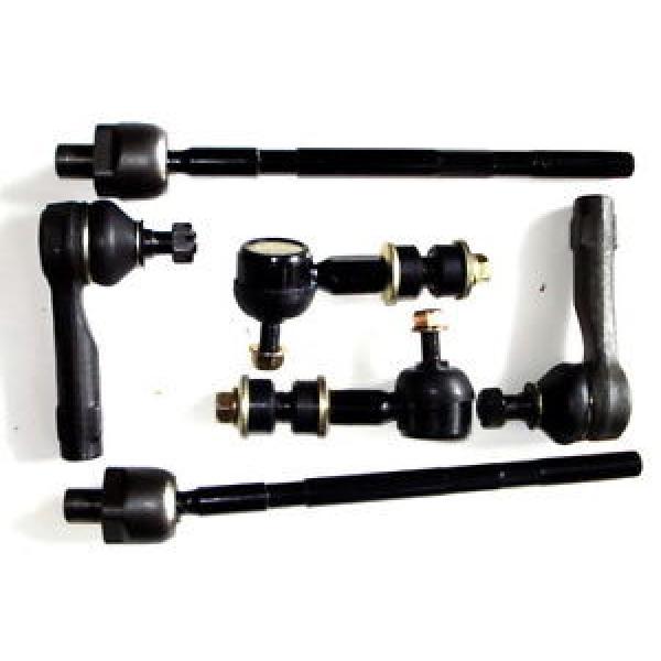 TIE ROD END FOR NISSAN SENTRA 1995-2006 OUTER &amp; INNER KIT SWAY BAR LINK 6PSC #1 image