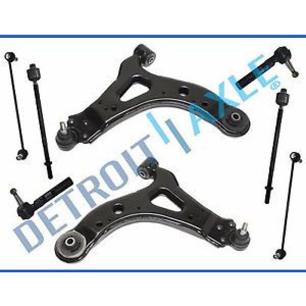 New Complete 8pc Front Lower Control Arm and Ball Joint Suspension Kit for Chevy #1 image