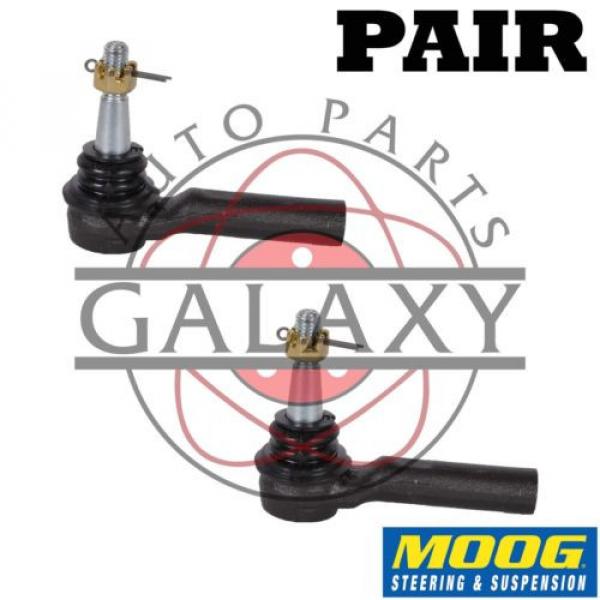 Moog New Replacement Complete Outer Tie Rod End Pair For Chevrolet Camaro 10-15 #1 image