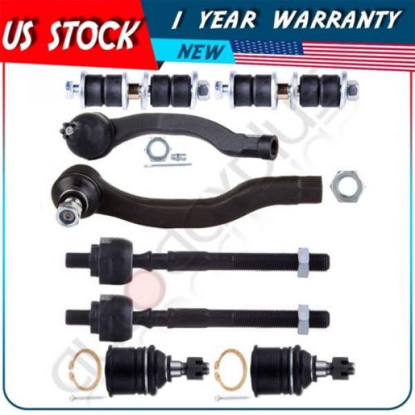 Front Ball Joints Tie Rod Ends Sway Bar Suspension Kit for 1996-2000 Honda Civic #1 image