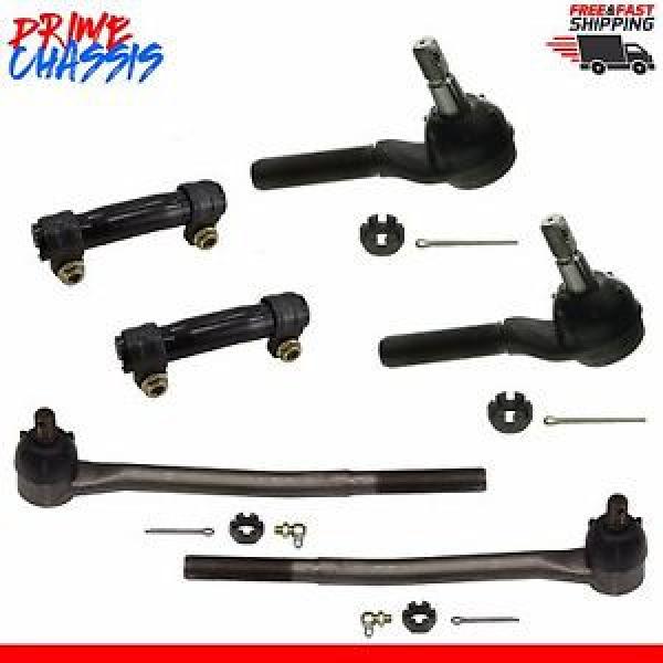 6 PC Steering Parts Ford Mustang Cougar 69-70 Maverick Comet 70-74 Tie Rod Ends #1 image