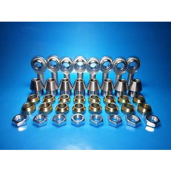 5/8 x 1/2  4-Link Rod End Kit,  w/ Cone Spacers, Heim Joints  (Bung 1-1/8 x.083} #1 image