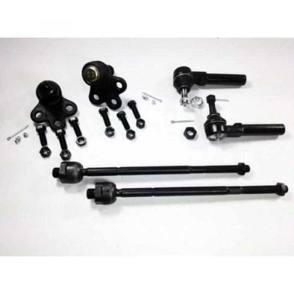 2 Ball Joints 4 Tie Rod Ends Silhouette 97 98 99 04 Van 1 Year Warranty #2 image