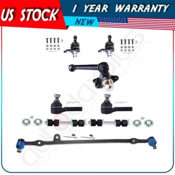 For 84-88 Toyota Pickup RWD Center Link Idler Arm Tie Rod End 8 Pcs Suspension #1 image