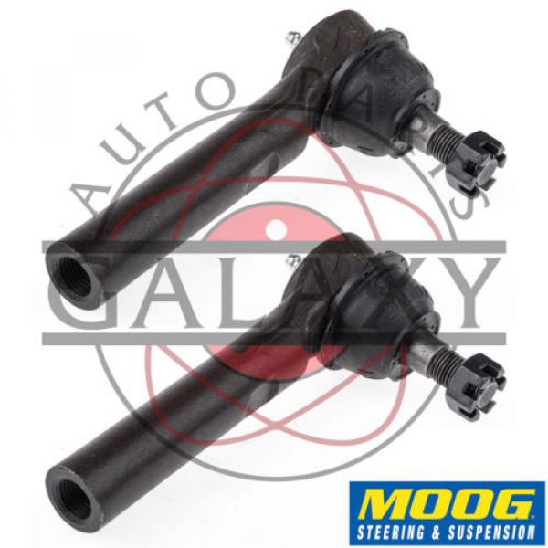 Moog New Replacement Complete Outer Tie Rod End Pair For Subaru #1 image