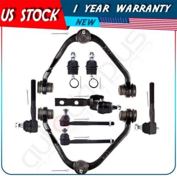 Suspension Kit Control Arm Tie Rod End Idler Arm For 97-03 Ford F-150 (RWD) #1 image