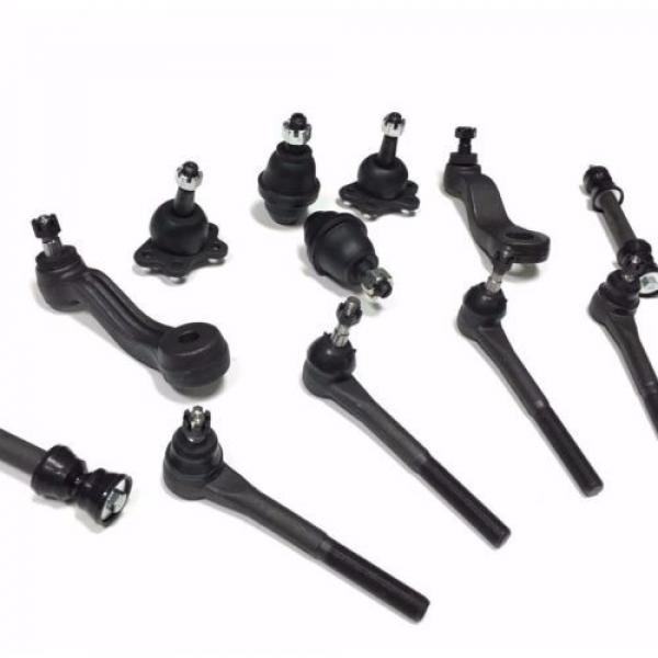 12 PC Tie Rod Ends Ball Joints Pitman Idler Arm Sway Bar Link Cadillac Chevy GMC #2 image